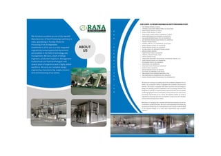 Rana Machines India Private Limited, Ambala, Machinery for dairy
