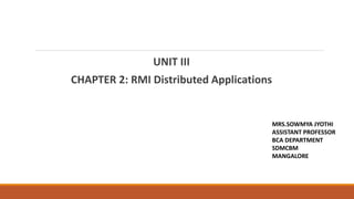 distributed systems and java rmi overview | pdf |... Complete Overview of Java RMI, RPC, and Distributed Computing Concepts ...