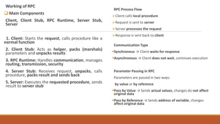 Complete Overview of Java RMI, RPC, and Distributed Computing Concepts ...