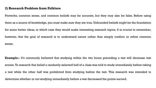 Research methodology and intellectual property rights | PDF