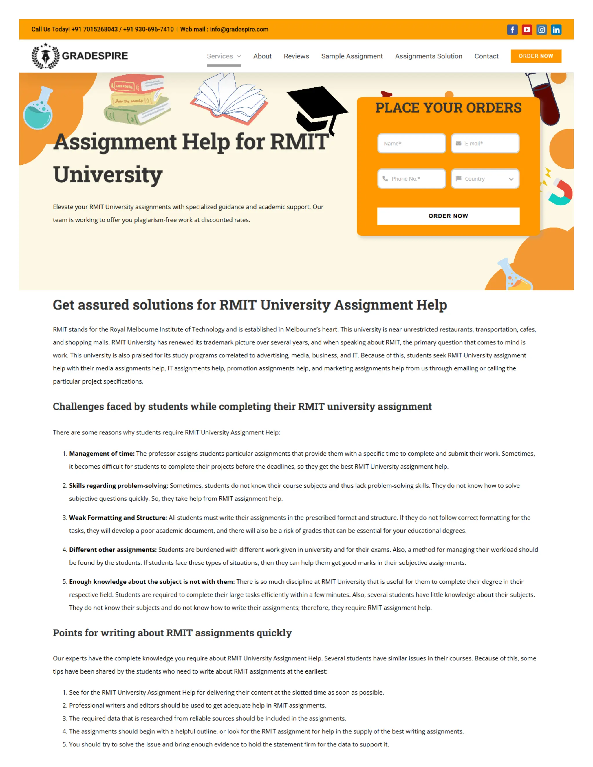 High-Quality RMIT Online Assignment Help | Achieve Success with ...