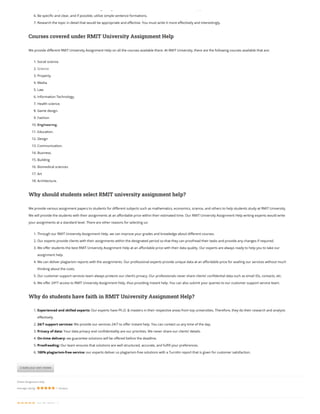 High-Quality RMIT Online Assignment Help | Achieve Success with ...