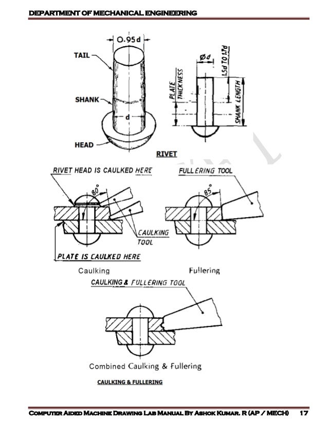 Machine Drawing Lab