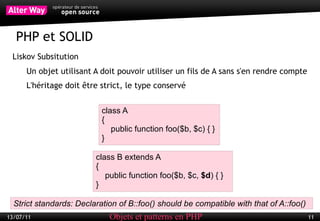 Quelques patterns en PHP