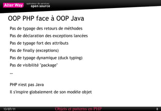 Historique PHP