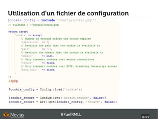 Utilisation d'un fichier de configuration




                 #FuelRMLL
                                            18/29
 