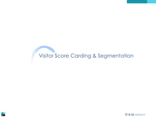 Visitor Score Carding & Segmentation

 BLISS ad:tech

 