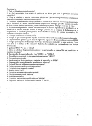 Guia de Seminario: RMN