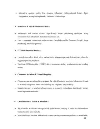 Impact of Social Media on Consumer Buying Behaviour of Personal Care ...