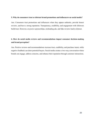 Impact of Social Media on Consumer Buying Behaviour of Personal Care ...