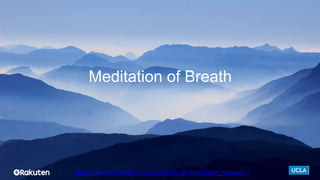 29
Meditation of Breath
2
Meditation of Breath
https://www.uclahealth.org/marc/body.cfm?id=22&iirf_redirect=1
 