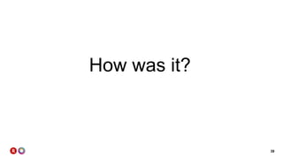 39
How was it?
 