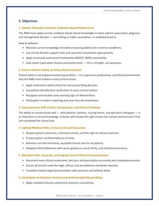 RMO Excellence Manual - Global Standards for Patient-Centered Clinical ...