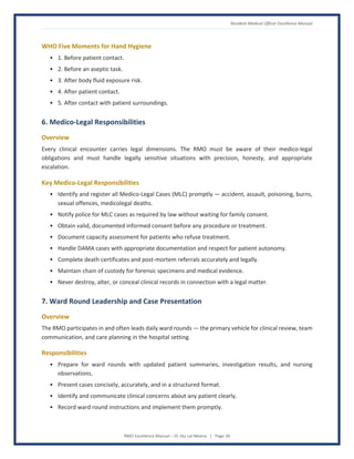 RMO Excellence Manual - Global Standards for Patient-Centered Clinical ...