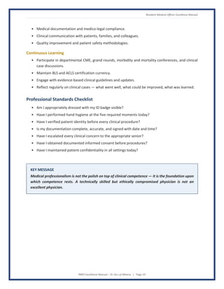 RMO Excellence Manual - Global Standards for Patient-Centered Clinical ...