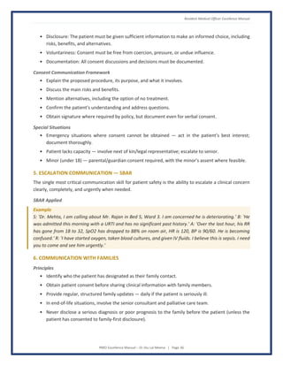 RMO Excellence Manual - Global Standards for Patient-Centered Clinical ...