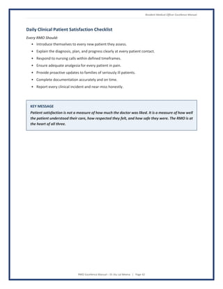 RMO Excellence Manual - Global Standards for Patient-Centered Clinical ...