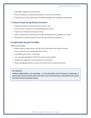 RMO Excellence Manual - Global Standards for Patient-Centered Clinical ...