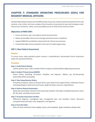 RMO Excellence Manual - Global Standards for Patient-Centered Clinical ...