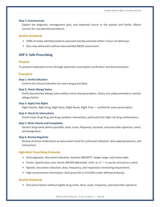 RMO Excellence Manual - Global Standards for Patient-Centered Clinical ...