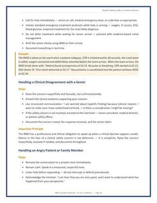 RMO Excellence Manual - Global Standards for Patient-Centered Clinical ...