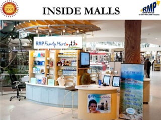 INSIDE MALLS
 