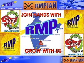 JOIN HANDS WITH   &   GROW WITH US 