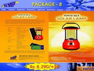 PACKAGE - 8 Rs.8,290/ +300/ 