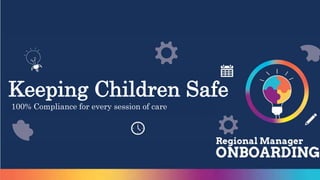Keeping Children Safe
100% Compliance for every session of care
 