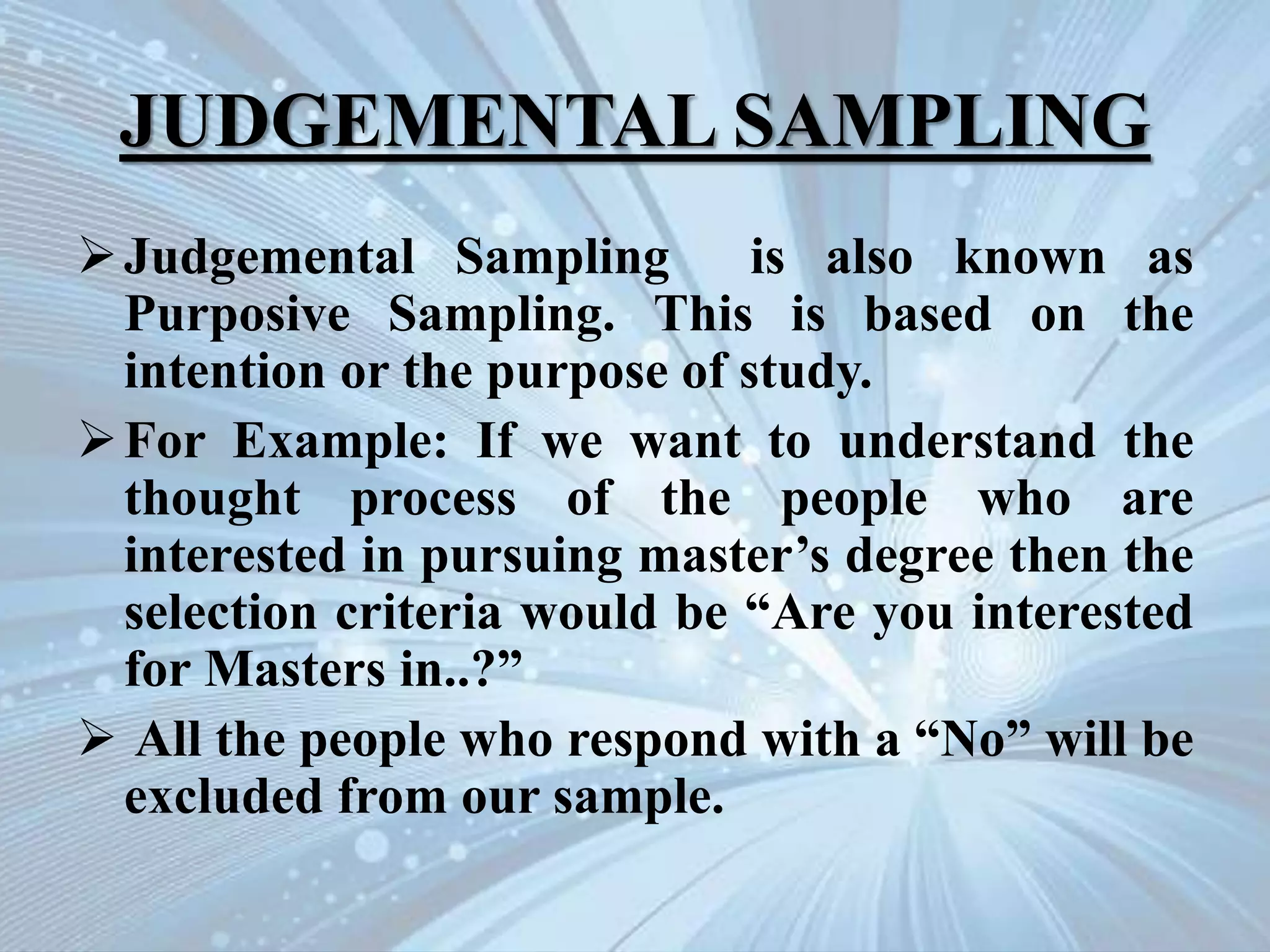  ppt on what is sample and its types
