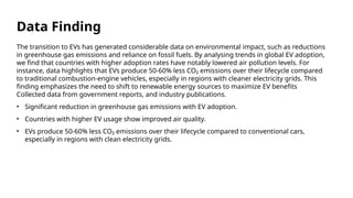 The Environmental Impact of Electric Vehicles: Benefits, Challenges ...