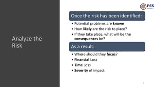 Dealing with Risk | PPTX
