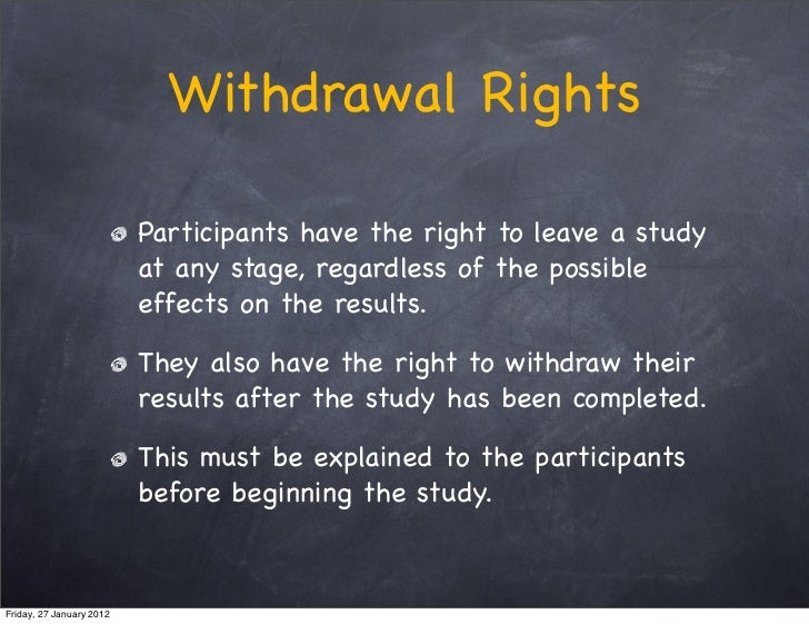 Research Methods in Psychology Ethics