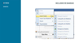 INCLUSÃO DE BANDAS
BANDAS
 