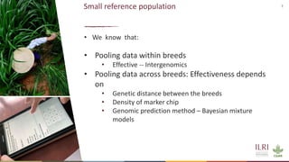 Feasibility of joint genomic evaluations for smallholder dairy data in Tanzania and Ethiopia