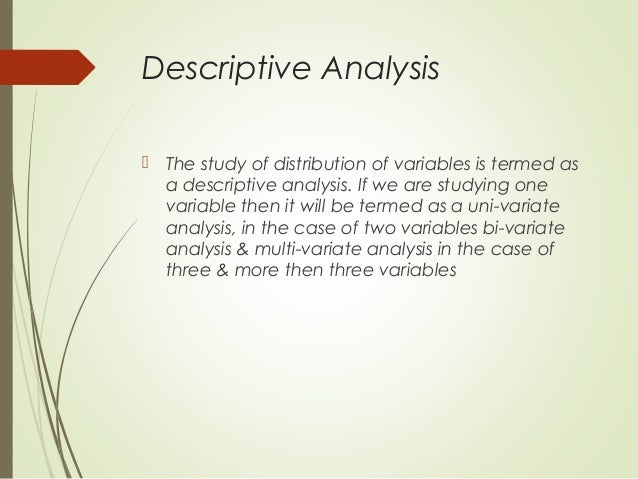 data analysis research slideshare