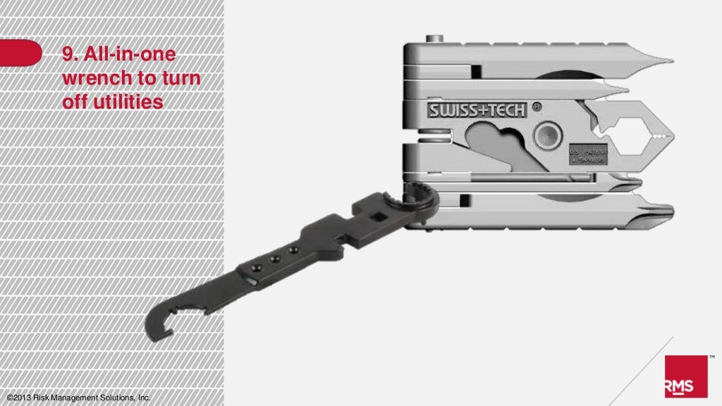 RMS Top 10 Emergency Supplies for Hurricane Season