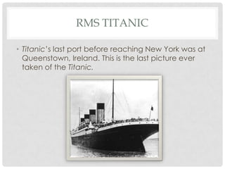 Rms Titanic