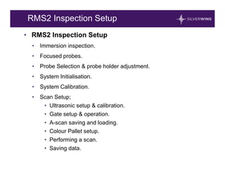 Inspection Required Rms RMS ultrasonic corrosion mapping Training | PDF