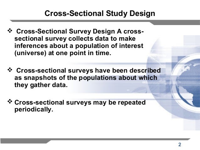 cross sectional study