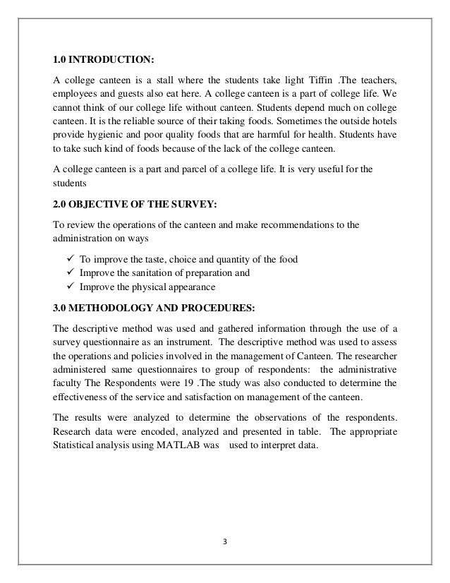 School canteen introduction image