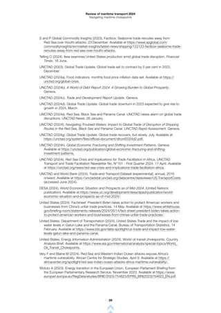 EED - UNCTAD Review of maritime transport 2024 | PDF