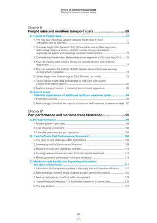 EED - UNCTAD: Review of Maritime Transport 2025 | PDF