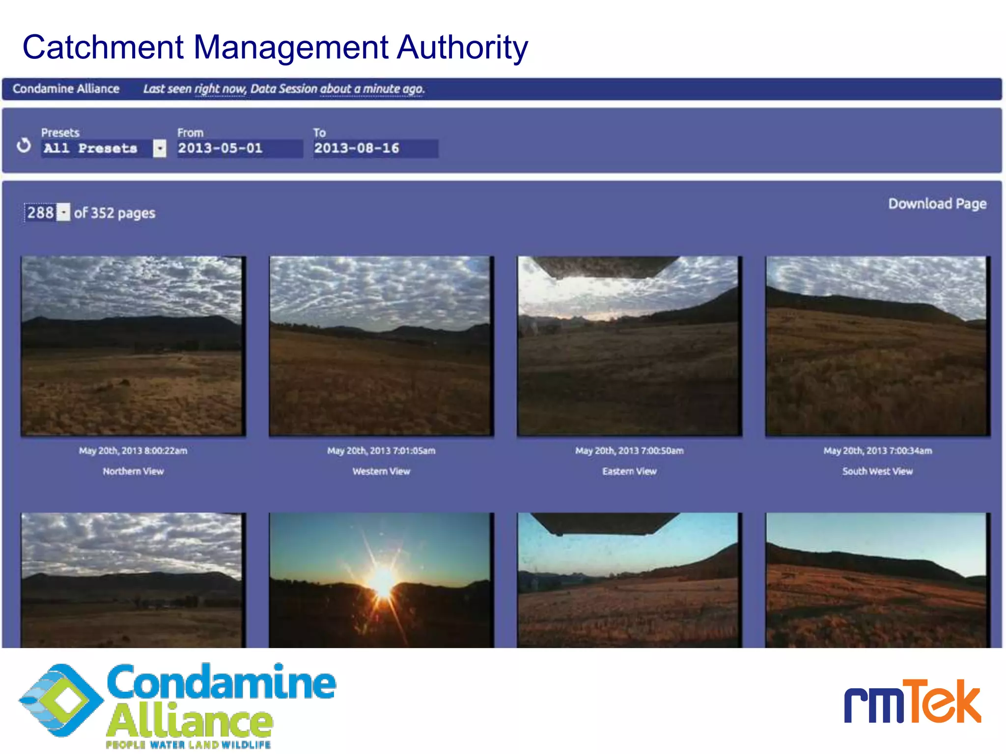 13
Catchment Management Authority
 