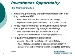Maximizes ErythropoiesisBy maintaining constant iron balance SFP maximizes creation of red blood cells, generation of hemoglobin and optimization of EPO treatment response11