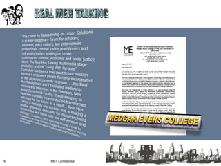 16   RMT Confidential
 