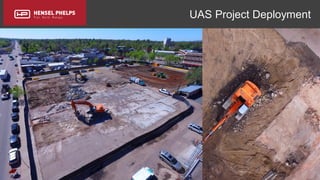 Copyright 2017 Hensel Phelps and/or its affiliates. All rights reserved. Confidential and Proprietary.
UAS Project Deployment
 