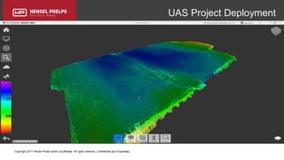 Copyright 2017 Hensel Phelps and/or its affiliates. All rights reserved. Confidential and Proprietary.
UAS Project Deployment
 