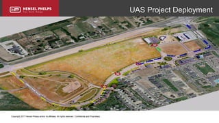 Copyright 2017 Hensel Phelps and/or its affiliates. All rights reserved. Confidential and Proprietary.
UAS Project Deployment
 