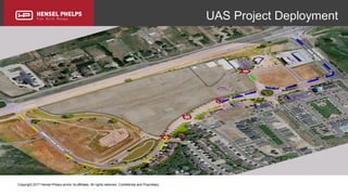 Copyright 2017 Hensel Phelps and/or its affiliates. All rights reserved. Confidential and Proprietary.
UAS Project Deployment
 